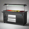 Polar G-Series Refrigerated Buffet Bar Black