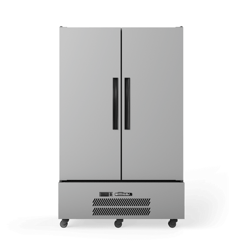 Williams Quartz Star - 2 door Stainless Steel Upright Storage Refrigerator