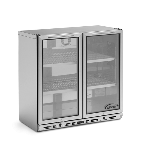 Williams Bottle Cooler 2 Door Stainless Steel Bottle Cooler 800mm High