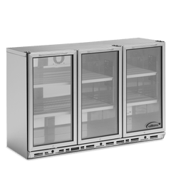 Williams Bottle Cooler - 3 Door Stainless Steel Bottle Cooler 800mm High