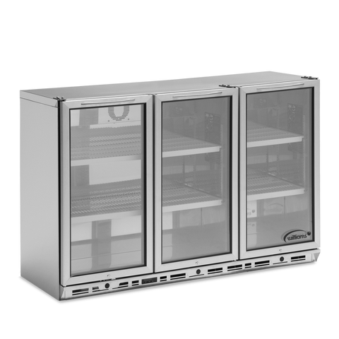 Williams Bottle Cooler 3 Door Stainless Steel Bottle Cooler