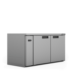 Williams Boronia - 2 door Stainless Steel Remote Back Bar Counter Display Refrigerator
