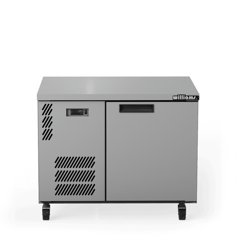 Williams Boronia - One Door Stainless Steel Under Counter Display Refrigerator