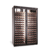 Williams Wine Cabinet - 2 Door Black Upright Wine Display Refrigerator