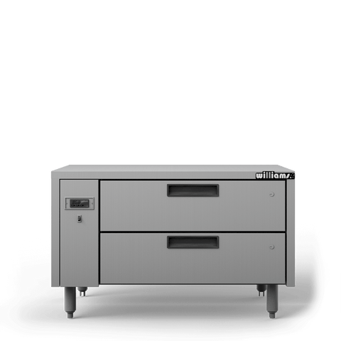 Williams Jarrah - 2 Drawer Remote Lowline Refrigerator