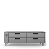 Williams Jarrah - 4 Drawer Remote Lowline Refrigerator