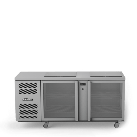 Williams Glass Chiller - 2 Door Glass Chiller With Two Shelves