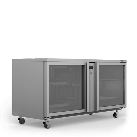 Williams Glass Chiller - 2 Door Remote Glass Chiller With Two Shelves