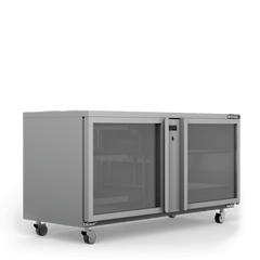 Williams Glass Chiller - 2 Door Remote Glass Chiller With Two Shelves