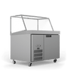 Williams Banksia - One Door White Prep Counter Refrigerator With Angled Blown Air Well