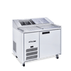 Williams Jade Pizza - One Door White Pizza Prep Counter Refrigerator With Blown Air Well
