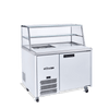 Williams Jade Sandwich - One Door White Prep Counter Refrigerator With Blown Air Well
