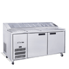 Williams Jade Pizza - 2 door Stainless Steel Pizza Prep Counter Refrigerator With Blown Air Well