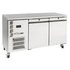 Williams Opal - 2 door Stainless Steel Under Counter Storage Refrigerator