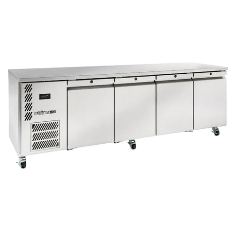 Williams Opal - 4 door Stainless Steel Under Counter Refrigerator