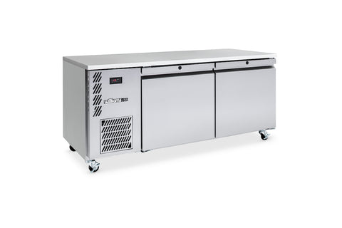 Williams Emerald - 2 door Stainless Steel Under Counter Storage Refrigerator