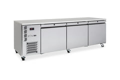 Williams Emerald - 3 door Stainless Steel Under Counter Refrigerator
