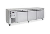 Williams Emerald - 3 door Stainless Steel Under Counter Refrigerator