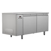 Williams Emerald - 2 door Stainless Steel Remote Under Counter Storage Refrigerator