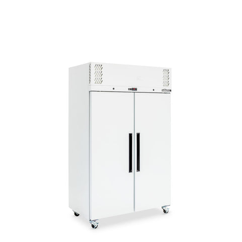Williams Pearl - 2 door White Upright Storage Refrigerator