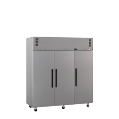 Williams Pearl - 3 door Stainless Steel Upright Storage Freezer