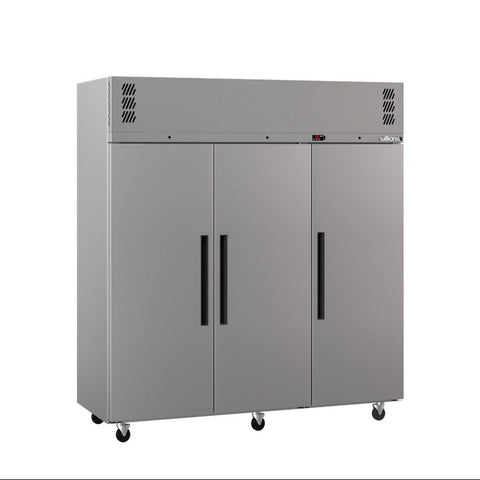 Williams Pearl - 3 door Stainless Steel Upright Storage Refrigerator