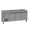 Williams Opal 3 door Stainless Steel Under Counter Refrigerator With Blown Air Well
