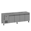 Williams Opal 4 door Stainless Steel Under Counter Refrigerator With Blown Air Well