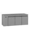 Williams Opal - 3 door Stainless Steel Remote Under Counter Freezer