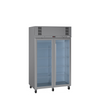 Williams Pearl - 2 door Stainless Steel Upright Display Freezer