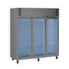 Williams Pearl - 3 door Stainless Steel Upright Display Refrigerator
