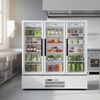 Williams Quartz Star - 3 door White Upright Storage Refrigerator