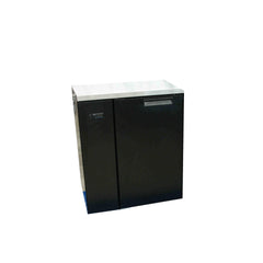 Williams Cameo - One Door Black Remote Back Bar Counter Display Refrigerator