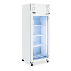 Williams Pearl - One Door White Upright Display Refrigerator