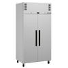 Williams Pearl - Slim 2 door White Upright Storage Freezer