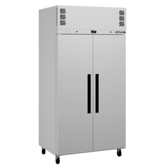 Williams Pearl - Slim 2 door White Upright Storage Refrigerator