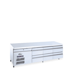 Williams Under Broiler Counter - 6 Drawer Self Contained Lowline Refrigerator
