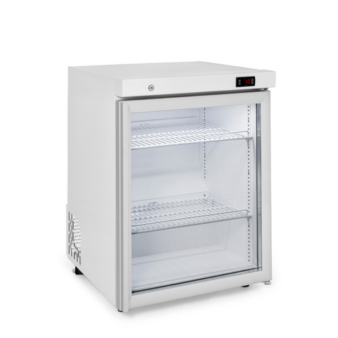 Williams Topaz Compact - One Door Counter White compact glass door Refrigerator