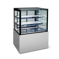 Williams Topaz Cake Display - 900mm Two Tier (Plus Base) Free Standing Refrigerated Cake Display