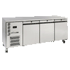 Williams Opal - Threee Door Stainless Steel Under Counter Refrigerator