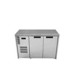 Williams Cameo - 2 door Stainless Steel Under Counter Display Refrigerator