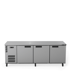 Williams Boronia - 3 door Stainless Steel Under Counter Display Refrigerator