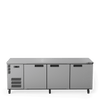 Williams Boronia - 3 door Stainless Steel Under Counter Display Refrigerator