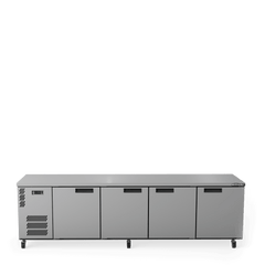 Williams Boronia - 4 door Stainless Steel Under Counter Display Refrigerator