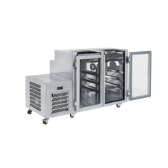 Williams Glass Chiller - 2 Door Self Contained Glass Chiller Slimline with two shelves and right hand services