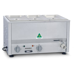 Roband Bain Marie with 3xZ13150 & Lids BM2C product image 1