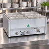 Roband Bain Marie with 6 x Z13150 & Lids BM4C