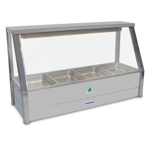 Roband E14 straight glass single-row hot food bar