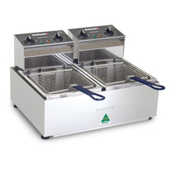 Roband F25 F Series double pan commercial fryer