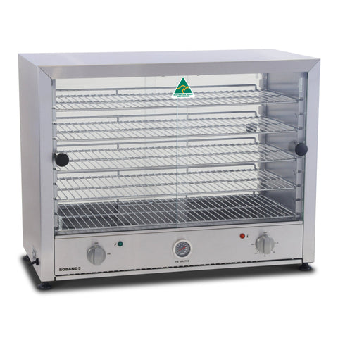 Roband Pie Warmer 100 Pies Glass Doors Both Sides PM100G